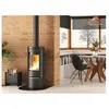 Nordica Extraflame Poêle à bois fonte 7.5kw noir - 7119350