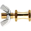 Manfrotto 174 Adattatore 5/8" M Esagononale M10, Nero