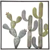 Wall Decoration Cactus-Frame -C- Cm 50x1,3x50