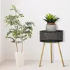 Table basse Mauro Ferretti Blacky - Doré - 35x50 cm
