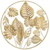 Wall Iron Panel Jungle Round Cm Ø 80x6.5