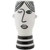 Vase en porcelaine blanc 132x118x263  cm