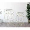 MAURO FERRETTI Paire de support de téléphone en verre cm 50X50X100-40X40X80