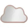 Miroir mural en forme de nuage avec cadre en velours 90x60 cm Cloud