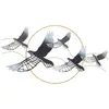 Tableau Décoration Murale oiseaux en métal multicolore 91x7x50 cm