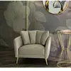 MAUROFERRETTI Fauteuil kiev gris cm 88X77X74