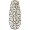 Vase en résine blanche ø 20x455 cm