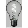 Lotti - Lampe E27 36V goutte spirale Ø60mm