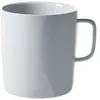 A DI ALESSI AJM28/89 PLATEBOWLCUP MUG EN PORCELAINE BLANCHE SET DE 4 P...