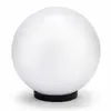Velamp Lampadaire extérieur 200 mm Culot E27 Compatible LED Étanche IP...