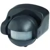 Détecteur de mouvement infrarouge - VELAMP - IP44 - Noir - 12m - 180°