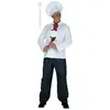 WIDMANN MILANO PARTY FASHION Set Cuisinier ( Coiffe + Casaque + Foulard) - Blanc - Taille Unique