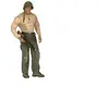 WIDMANN MILANO PARTY FASHION Nep gespierd T-shirt - Verkleedkleding - Volwassenen