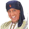 Widmann Turban Ali baba Mixte Adulte, Bleu, Standard, 4512M