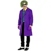 Niet Zo Serieuze Joker Jas Paars - Man