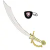 Widmann Cimeterre Pirate Avec Cache Oeil - Argent