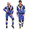 Widmann DÉGUISEMENT SURVÊTEMENT ANNÉES 80 Disco Adulte, Multicolore, M