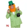 Pipe d'irlandais - Widmann SRL - Adulte - Noir et aspect bois