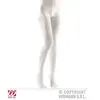 Collant Blanc Scintillant - Adultes