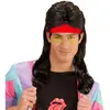 WIDMANN - Jaren 80 hoofdband met mullet