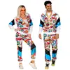 WIDMANN « POP ART SHELL SUIT » (veste, pantalon) - (M)