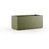 Stefanplast Bac à fleur Ethica rectangulaire 80 cm vert