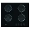 Table de cuisson gaz 4 foyers WHIRLPOOL GOB616NB - Commande mécanique