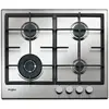 Piano de cuisson à gaz Whirlpool GMAL 6422/IXL - 4 brûleurs - Commandes frontales - Inox
