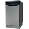 Whirlpool WSFC 3M27 X, Vrijstaand, Slimline (45 cm), Roestvrijstaal, Zwart, Knoppen, 1,3 m
