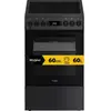 Cuisinière vitrocéramique Whirlpool W5V8LCSA noir