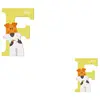 Sevi 83006 Lettre F Foxterrier Jaune env. 10 x 7,5 cm