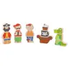 Trudi 82827 Lot d'aimants   Motif pirates   mâcher et construire