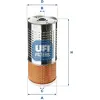 UFI Filters 25.499.00 Filtre à Huile