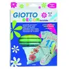 Omyacolor - Feutre Textile Pointe Moyenne - Etui De 12