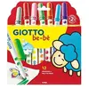 Marqueurs Giotto Bebe' 12 pièces