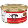 24x195g Gourmet boeuf nourriture humide pour chat