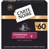 Capsules CARTE NOIRE Espresso N9 Intense Mega format x60