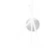 Plafonnier LED moderne Tullia 30W 1700lm lumière chaude 3000K, alumini...