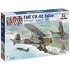 1:72 Italeri 1437 FIAT CR.42 Falco Plastic Modelbouwpakket