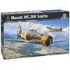 Italeri Modelbouwpakket Vliegtuigen - 2516 Macchi C.200 Saetta WWII - ...