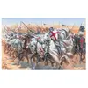 1:72 Italeri 6125 Templar Knights - Medieval Era Plastic Modelbouwpakket