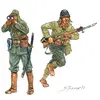 Italeri Ww11 Japanase Infantry 6170 1:72 Figures Model Kit
