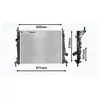 Radiateur BM1699 Magneti Marelli