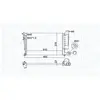 Radiateur BM1895 Magneti Marelli