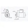 Startmotor / Starter MSN2105 Magneti Marelli
