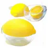 Paris Prix SNIPS SALVA CIPOLLA BOÎTE EN PLASTIQUE POUR CITRON (JAUNE/TRANSPARENT)