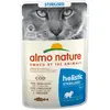 24x70g Sterilised cabillaud Almo Nature Holistic - Pâtée pour chat