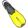 SEAC Vela OH Palmes de natation avec tuba et tuba Unisexe avec sangle réglable, jaune, XS/S