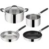 Set de 5 pièces Casseroles Lagostina Inox Esperta 012909600005