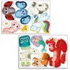 QUERCETTI - Quercetti-2860 Tap Animals, multicolore, 48